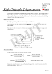 Right Triangle Trigonometry