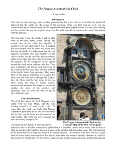 The Prague Astronomical Clock