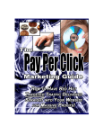 The PPC Marketing Guide The PPC Marketing Guide