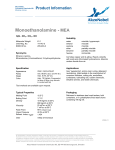 Monoethanolamine - MEA