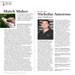 Nicholas Amoroso Match Maker