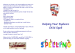 Helping Your Dyslexic Child Spell