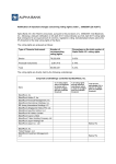 Notification of important changes concerning voting rights under L