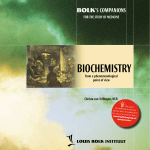 biochemistry - Louis Bolk Institute