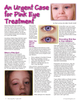 An Urgent Case for Pink Eye Treatment