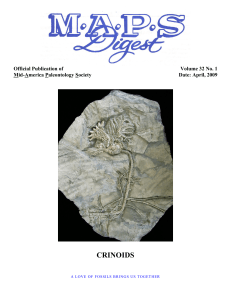 MAPS Digest Cover - Mid-America Paleontology Society