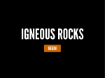 Igneous Rocks Notes