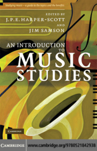 An Introduction to MUSIC STUDIES