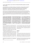 A case-control study to assess the risk of immune