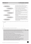 Worksheet 2 2.1 Economic systems - Liceo Ginnasio Statale «Virgilio