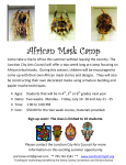 African Mask Making Camp