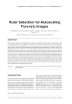 Ruler Detection for Autoscaling Forensic Images