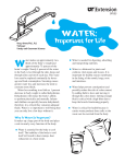 Water: Important for Life - University of Tennessee Extension