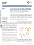 Development of a facile antibody–drug conjugate