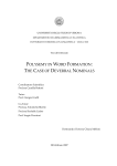 table of contents - Università degli Studi di Verona