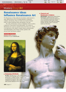 Renaissance Ideas Influence Renaissance Art