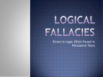 Logical fallacies - Uplift North Hills
