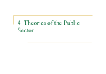 4 Theories of the Public Sector
