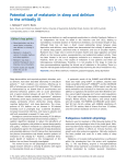 Potential use of melatonin in sleep and delirium in the critically ill