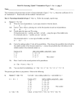 Math 95--Factoring “Quick” Trinomials of Type x + bx + c-