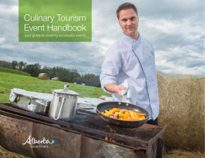 Culinary Tourism Event Handbook