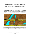 hofstra university 1c field guidebook a geological transect from new