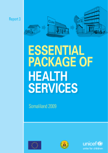 ESSENTIAL PACKAGE OF HEALTH SERVICE