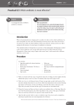 Which is the most effective antibiotic: Student Worksheet