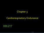 Chapter 3 Cardiorespiratory Endurance