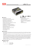 LRS-75-5 Datasheet - Mouser Electronics
