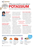 potassium - Catherine Saxelby