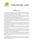 Chesapeake 2000 - Chesapeake Bay Program