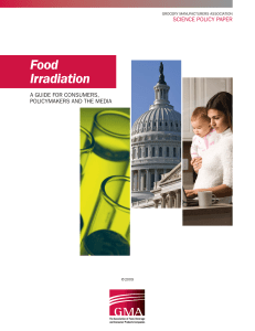 Food Irradiation - ScanTech Sciences