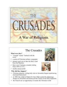 Crusades Presentation