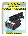 CT30-60-120 Split-Frame Current Transformer