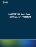 The PSMATCH Procedure