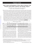 Nitric Oxide and Regulation of Heart Rate in Patients With Postural