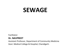 Sewage