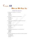 Unit 13(Why Do We Fall Ill)