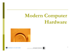 Modern Computer Hardware