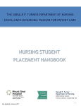 Nursing Student Handbook