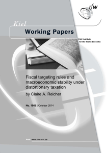 Fiscal targeting rules and macroeconomic stability under