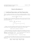 6.042J Mathematics for Computer Science, Recitation 21 Notes