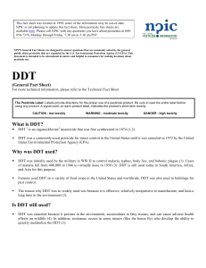 What is DDT? - National Pesticide Information Center