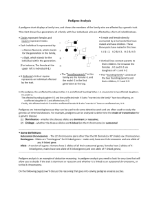 Pedigree Analysis