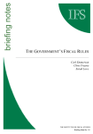 The government`s fiscal rules - Institute for Fiscal Studies