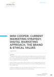 Mini Cooper: Current Marketing Strategy, Digital