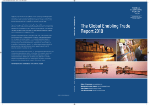 Global Enabling Trade Report 2010 - WEF