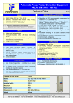 Automatic Power Factor Correction Equipment PFL/R 375