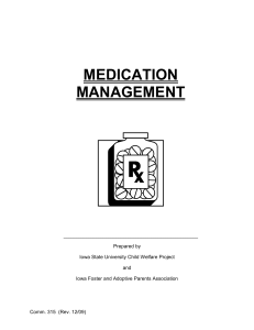 Comm. 315 Medication Management